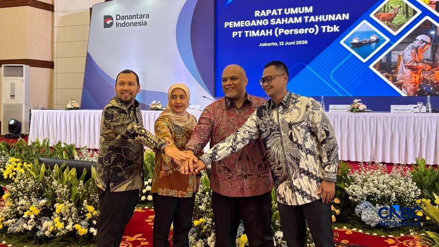 RUPS PT Timah 2026 di Gedung Antam. (CNBC Indonesia/Firda Dwi Muliawati)