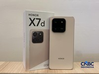 Smartphone Honor X7d. (CNBC Indonesia/Novina Putri Bestari)