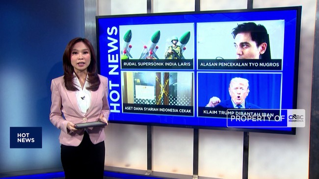 Tetangga RI Produksi Rudal Supersonik - Trump Klaim Deal Dengan Iran