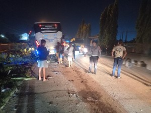 Sopir Damri Pontianak Tewas Terlindas Busnya yang Terseruduk Truk Saat Mogok
