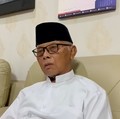 Ketua umum MUI Pusat. KH. Anwar iskandar saat menyampaikan keterangan di Jakarta. (Dok. Istimewa)