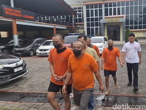 Polres Gresik Bongkar Jaringan Sabu dan Pil Koplo, 5 Pelaku Dibekuk