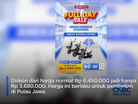 Anti Beli BBM! Cek Sepeda Listrik di Transmart Yuk