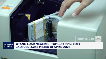 April 2026, Utang Luar Negeri RI Tumbuh 1,9% (Yoy) Jadi USD 439,8 Miliar