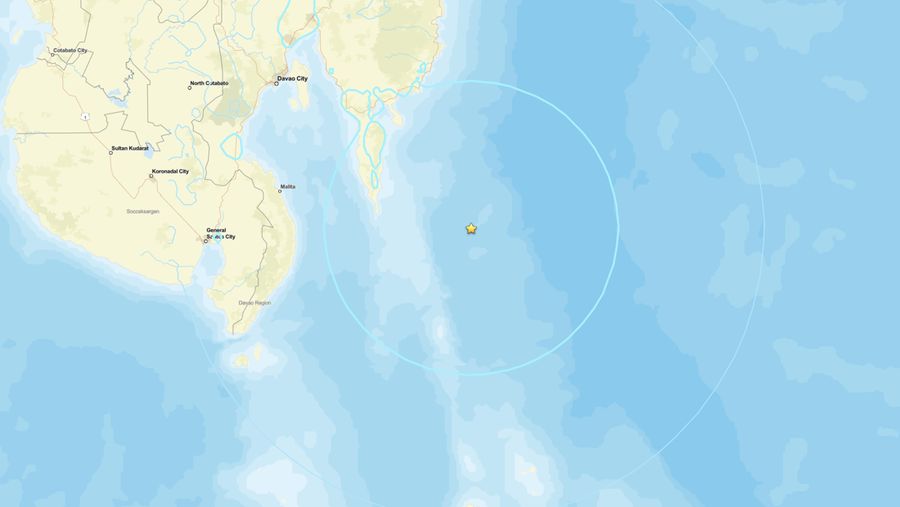 Gempa Filipina. (Tangkapan Layar)
