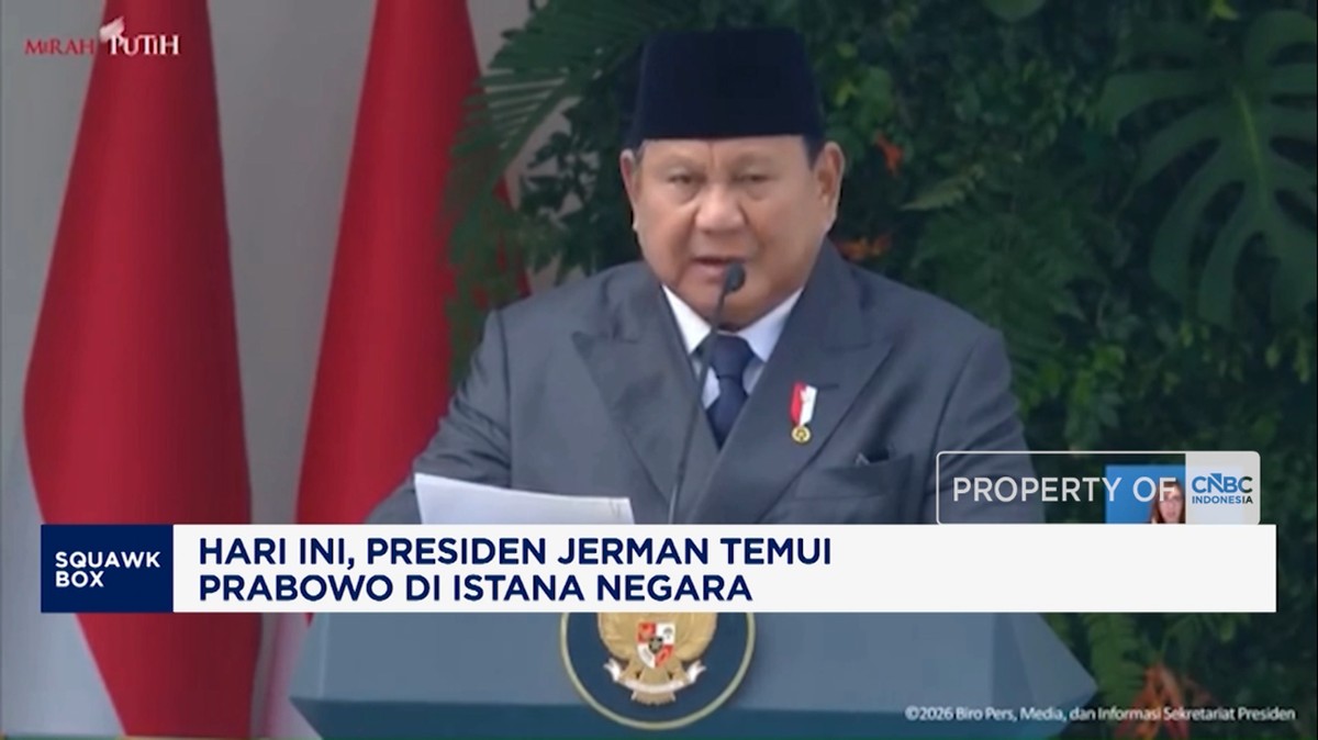 Video: Hari Ini, Presiden Jerman Temui Prabowo di Istana Negara
