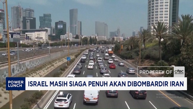 Video: Israel Masih Siaga Penuh Akan Dibombardir Iran