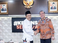 Kementerian Sosial memperkuat kepercayaan publik melalui mekanisme digitalisasi data penerima bantuan sosial (bansos). Salah satunya dengan menggunakan teknologi pengenalan wajah dari GoTo. (Dok Kemensos)
