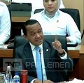 Menteri ESDM Bahlil Lahadalia dalam Raker bersama Komisi XII DPR RI. (Tangkapan Layar Youtube)