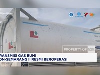 Pipa Transmisi Gas Bumi Cirebon-Semarang II Resmi Beroperasi