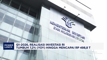 Q1-2026, Realisasi Investasi RI Tumbuh 7,2% (YoY) Hingga Mencapai Rp 498,8 T