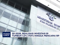 Q1-2026, Realisasi Investasi RI Tumbuh 7,2% (YoY) Hingga Mencapai Rp 498,8 T