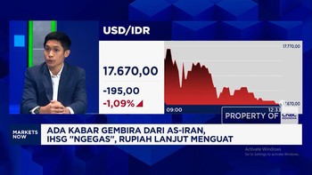 Rupiah Makin Perkasa, Dolar AS Longsor ke Rp 17.600-an