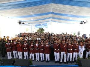 Puisi Siswi Sekolah Rakyat Pekanbaru Bikin Haru Peserta Open House
