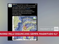 Breaking! Palu Diguncang Gempa Magnitudo 6,7