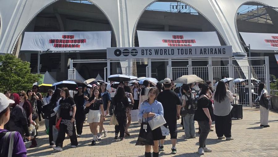 BTS WORLD TOUR ‘ARIRANG. (Dok. Samsung)