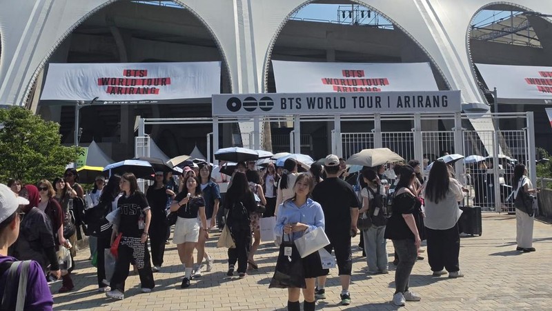 BTS WORLD TOUR ‘ARIRANG. (Dok. Samsung)