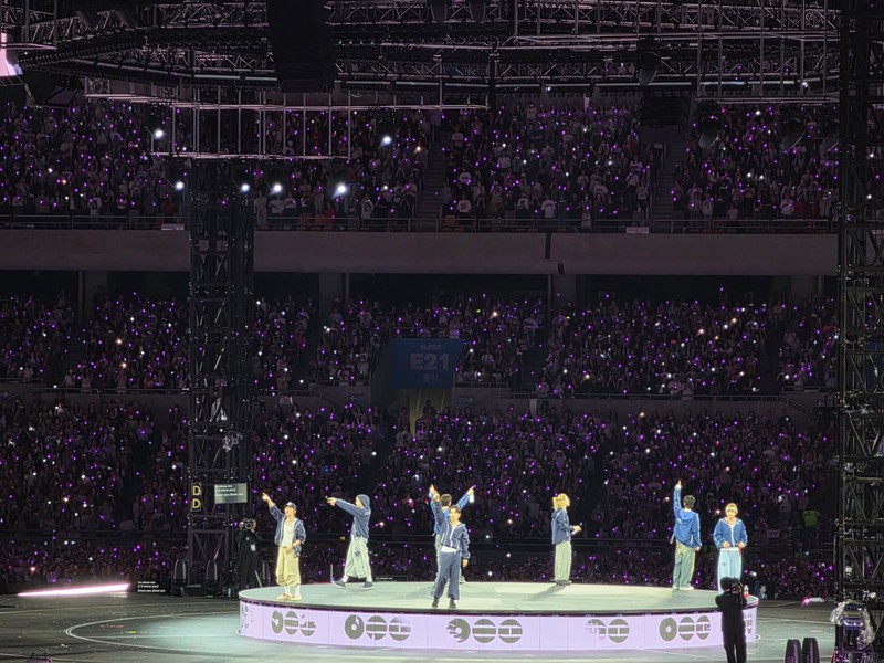 BTS WORLD TOUR &lsquo;ARIRANG. (Dok. Samsung)