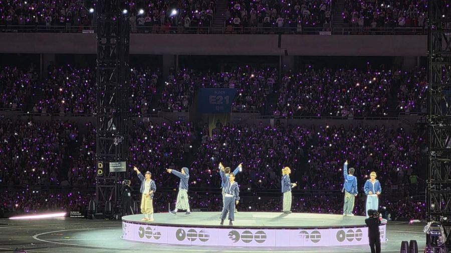 BTS WORLD TOUR ‘ARIRANG. (Dok. Samsung)