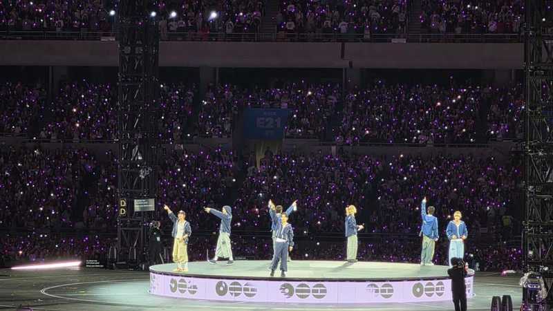 BTS WORLD TOUR ‘ARIRANG. (Dok. Samsung)
