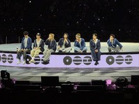 BTS WORLD TOUR ‘ARIRANG. (Dok. Samsung)