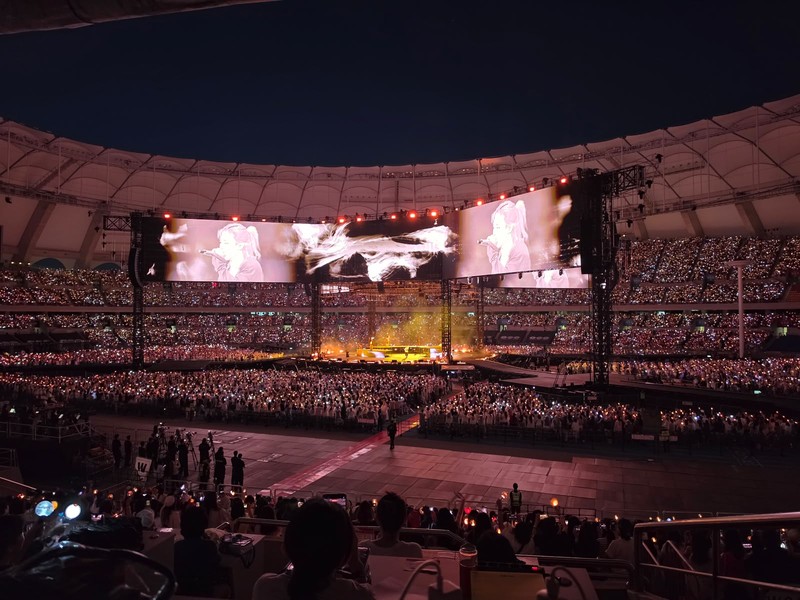 BTS WORLD TOUR &lsquo;ARIRANG. (Dok. Samsung)