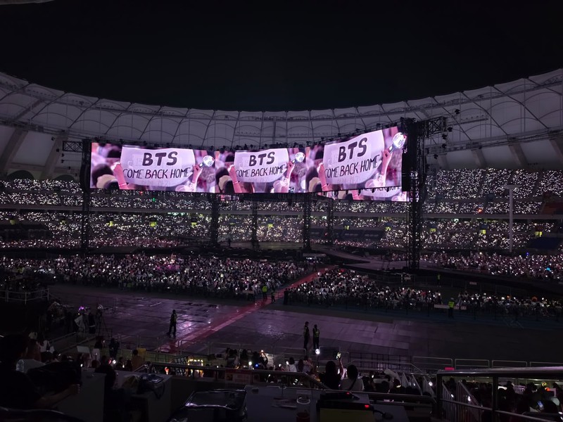 BTS WORLD TOUR &lsquo;ARIRANG. (Dok. Samsung)