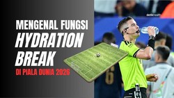 Infografis: Mengenal Fungsi Hydration Break, Mau Minum Tak Perlu Curi-curi Lagi