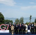 Para pemimpin G7 yang mewakili sejumlah negara terkaya di dunia berkumpul di Evian-les-Bains, Prancis, pada 15–17 Juni 2026 untuk menghadiri KTT selama tiga hari yang didominasi pembahasan perang di Ukraina dan Iran. (REUTERS/Christian Hartmann)