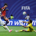 Soccer Football - FIFA World Cup 2026 - Group H - Spain v Cape Verde - Atlanta Stadium, Atlanta, Georgia, U.S. - June 15, 2026 Spain's Ferran Torres in action with Cape Verde's Vozinha REUTERS/Claudia Greco