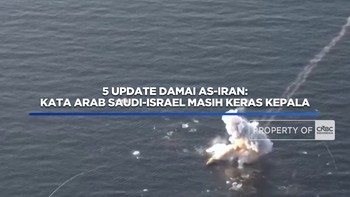 Update Damai AS-Iran: Kata Arab Saudi-Israel Masih Keras Kepala