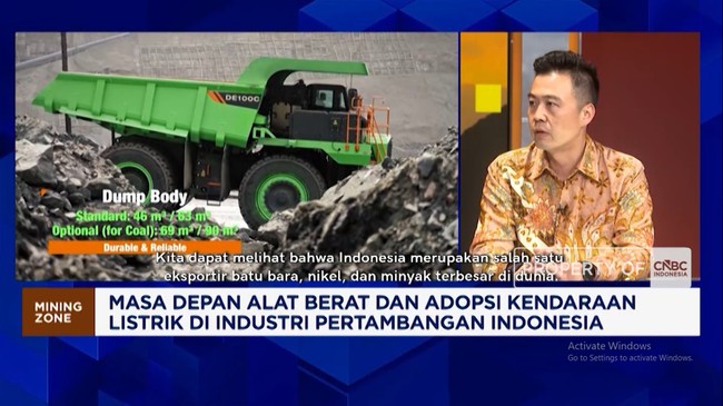 Video: Elektrifkasi Tambang, Produsen China Siap Pasok Alat Berat EV