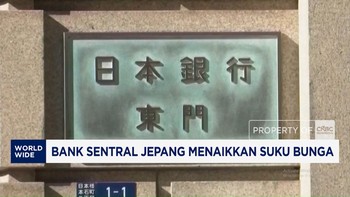Bank Sentral Jepang Kerek Suku Bunga Tertinggi Dalam 31 Tahun