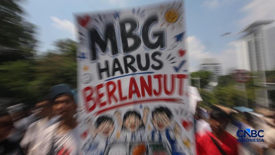 Demo Dukung MBG