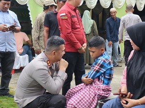 Ratusan Anak Sunat Massal, Kapolres Bengkalis: Wujud Nyata Polri untuk Masyarakat