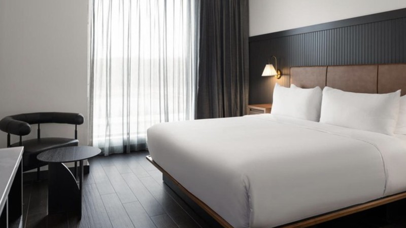 Hotel yag ditempati Lionel Messi. (Dok Origin Kansas City Riverfront)