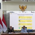 Juru Bicara Kementerian ESDM Dwi Anggia saat ditemui di Kantor Badan Komunikasi Pemerintah, Jakarta, Rabu (17/6/2026). (CNBC Indonesia/Emir Yanwardhana)