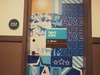 Kamar Hotel yang ditempati Lionel Messi. (Tangkapan Layar X)