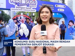 Konsumsi Susu Nasional Masih Rendah, Pemerintah Genjot Edukasi
