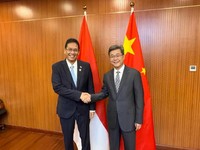Menteri Keuangan (Menkeu), Purbaya Yudhi Sadewa melakukan pertemuan bilateral dengan Menkeu Republik Rakyat Tiongkok (RRT), Lan Fo’an, di Kantor Kementerian Keuangan Tiongkok, Beijing, pada Rabu (17/6/2026). (Dok. Biro KLI Kemenkeu)