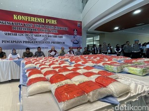 128 Kg Narkotika Disita Polda Kalsel, Ada TKP di Parkiran RSUD Ulin