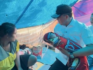 Wanita di Sigi Melahirkan di Tenda Pengungsian Usai Gempa M 6,7 Palu