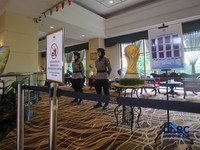 Hotel Sultan di kawasan Senayan, Jakarta Pusat, resmi beralih ke penguasaan negara setelah proses eksekusi pengosongan lahan dilaksanakan pada Kamis (18/6/2026).  (CNBC Indonesia/Faisal Rahman)