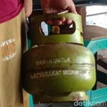 LPG 3 kg atau gas melon mulai sulit ditemukan di Pangkalan Bun, Kotawaringin Barat.