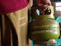 LPG 3 kg atau gas melon mulai sulit ditemukan di Pangkalan Bun, Kotawaringin Barat.
