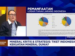 Nyontek China - Australia, Ini Kunci Indonesia Gali Potensi Logam Tanah Jarang