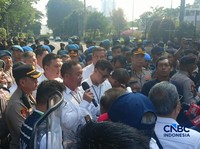 Panitera PN Jakarta Pusat Azhar. (CNBC Indonesia/Ferry Sandi)