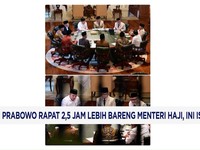 Prabowo Rapat 2,5 Jam Lebih Bareng Menteri Haji, Ini Isinya