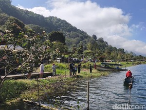 Libur Galungan, Danau Buyan Jadi Spot Mancing Favorit Warga