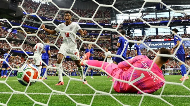 Inggris Libas Kroasia 4-2, Harry Kane Cetak Brace